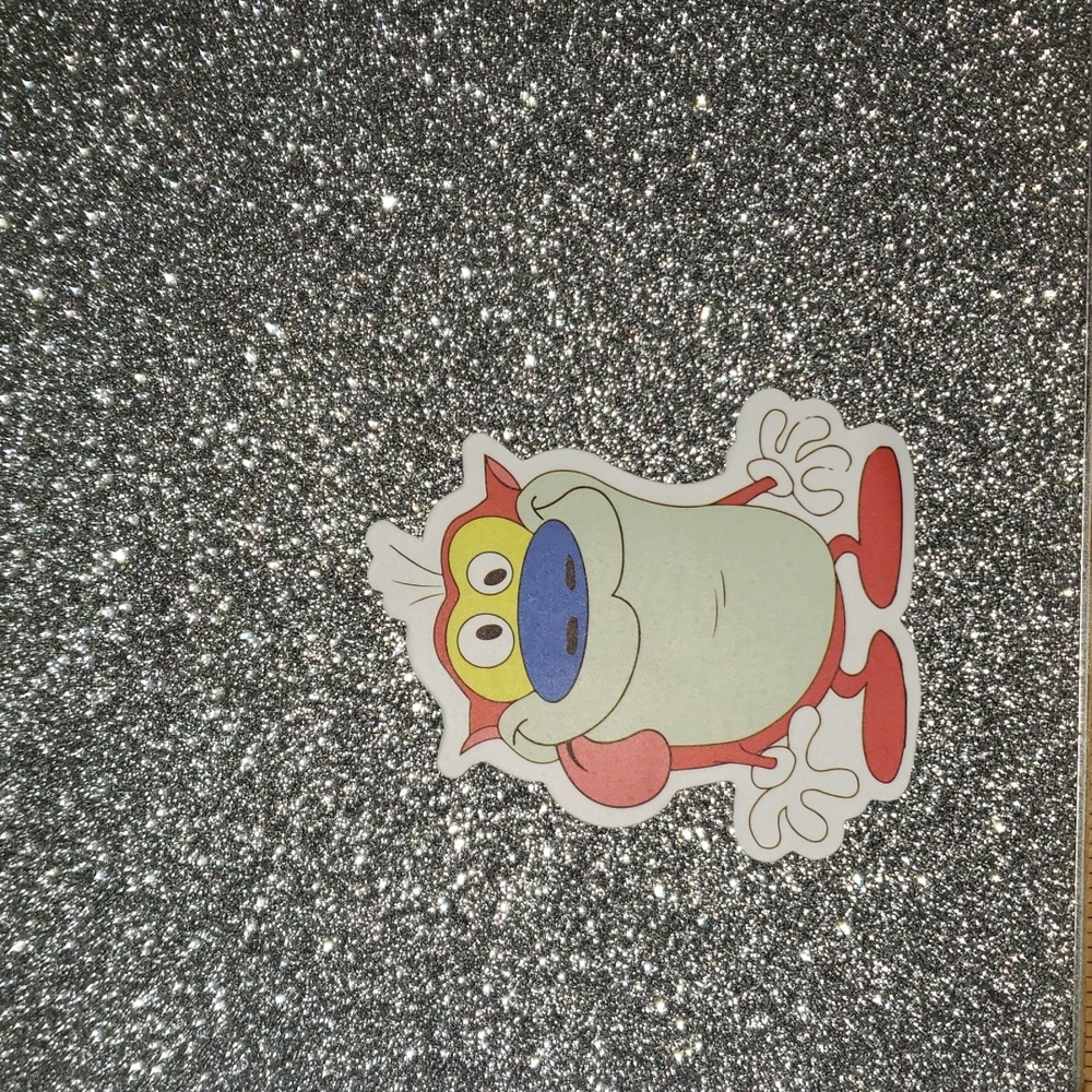 REN AND STIMPY Nickelodeon Waterproof Sticker - Picture 3 of 9